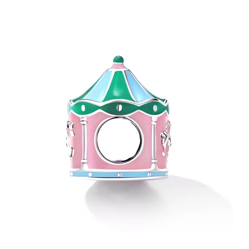 (afbeelding voor) Pandora Style Carrousel Bedel - SCC2233 - Bekijken 3