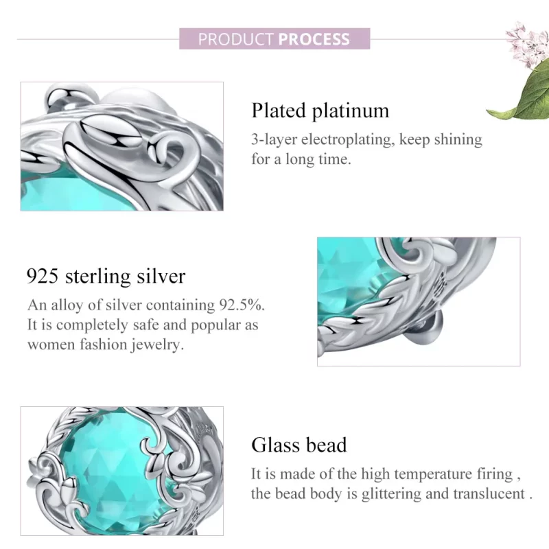 (afbeelding voor) Pandora Style Cecret Garden Bedel - BSC105 - Bekijken 8