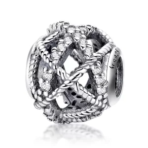 Pandora Style Charme Kronkeling Bedel - SCC728 (afbeelding voor) Pandora Style Charme Kronkeling Bedel - SCC728