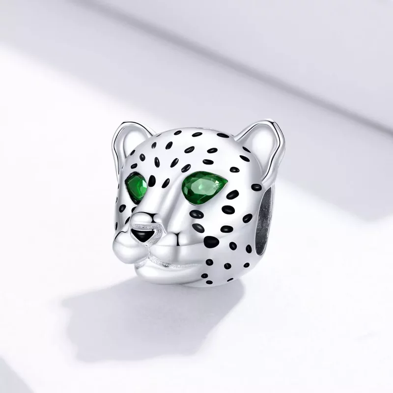 (afbeelding voor) Pandora Style Cheetah hoofd Bedel - SCC1675 - Bekijken 2