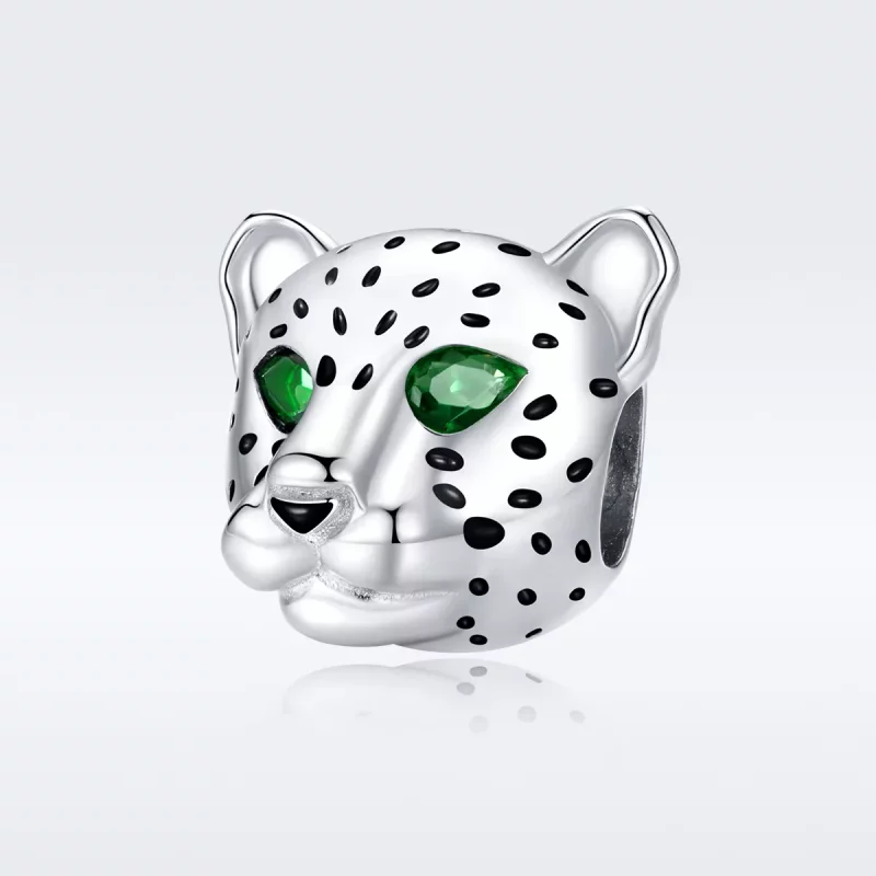 (afbeelding voor) Pandora Style Cheetah hoofd Bedel - SCC1675 - Bekijken 5