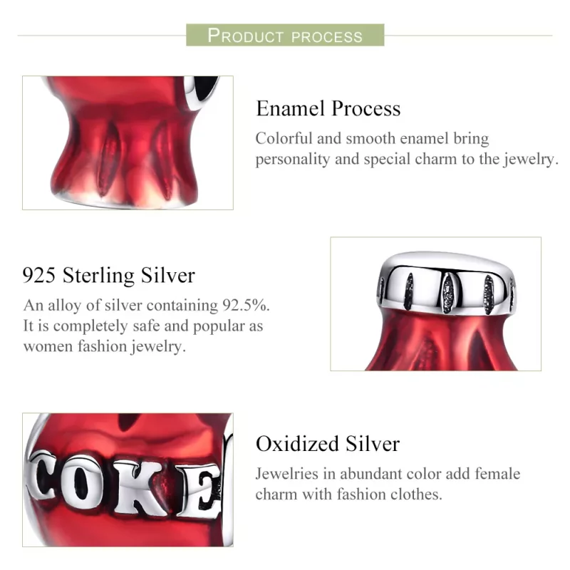 (afbeelding voor) Pandora Style Coca Cola Bedel - SCC1159 - Bekijken 4