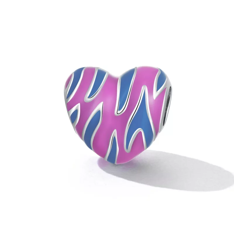 (afbeelding voor) Pandora Style Contrasterende kleurliefde Bedel - SCC2215 - Bekijken 2