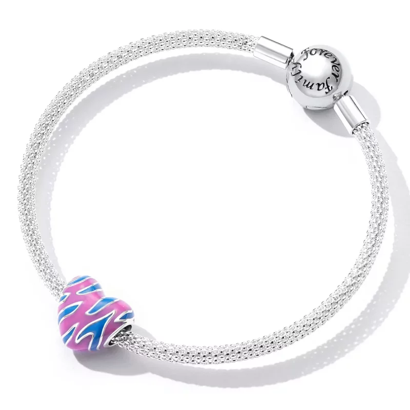 (afbeelding voor) Pandora Style Contrasterende kleurliefde Bedel - SCC2215 - Bekijken 4