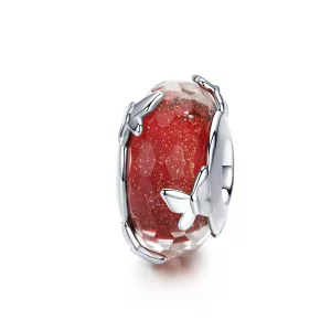 (afbeelding voor) Pandora Style Dansende vlinder Bedel - SCC1256