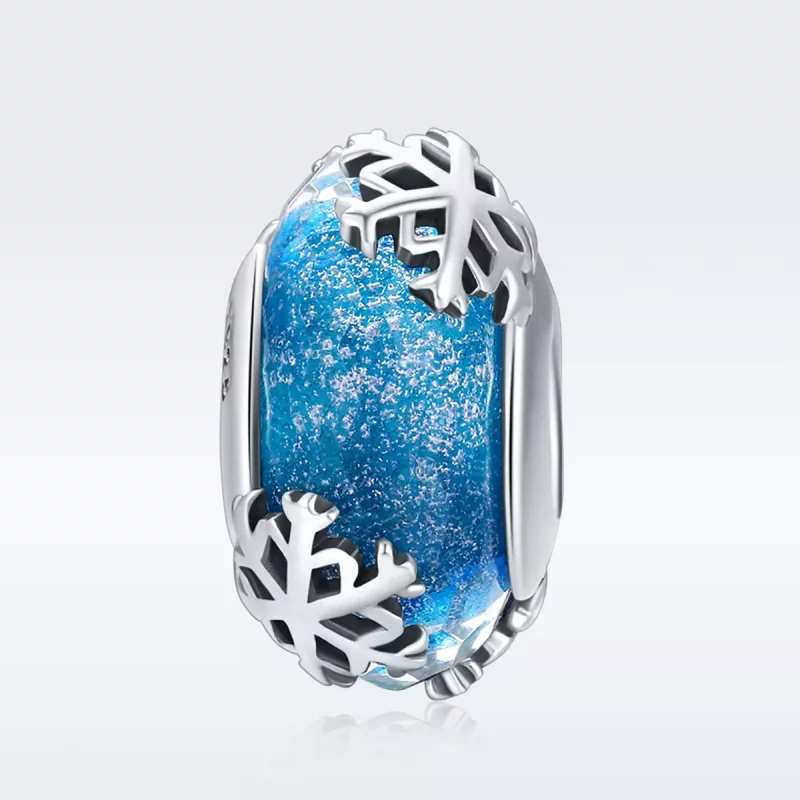 (afbeelding voor) Pandora Style De Bevroren Sneeuwvlokken van de winter Bedel - SCC862 - Bekijken 3