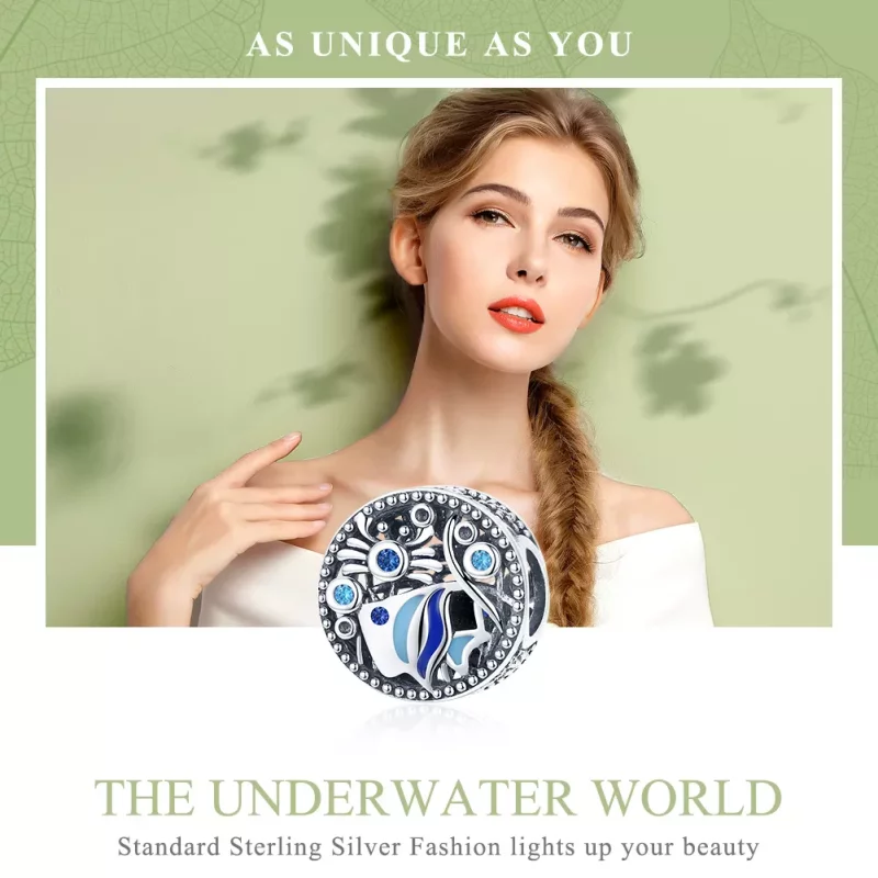 (afbeelding voor) Pandora Style De onderwaterwereld Oceaanleven Bedel - SCC763 - Bekijken 6