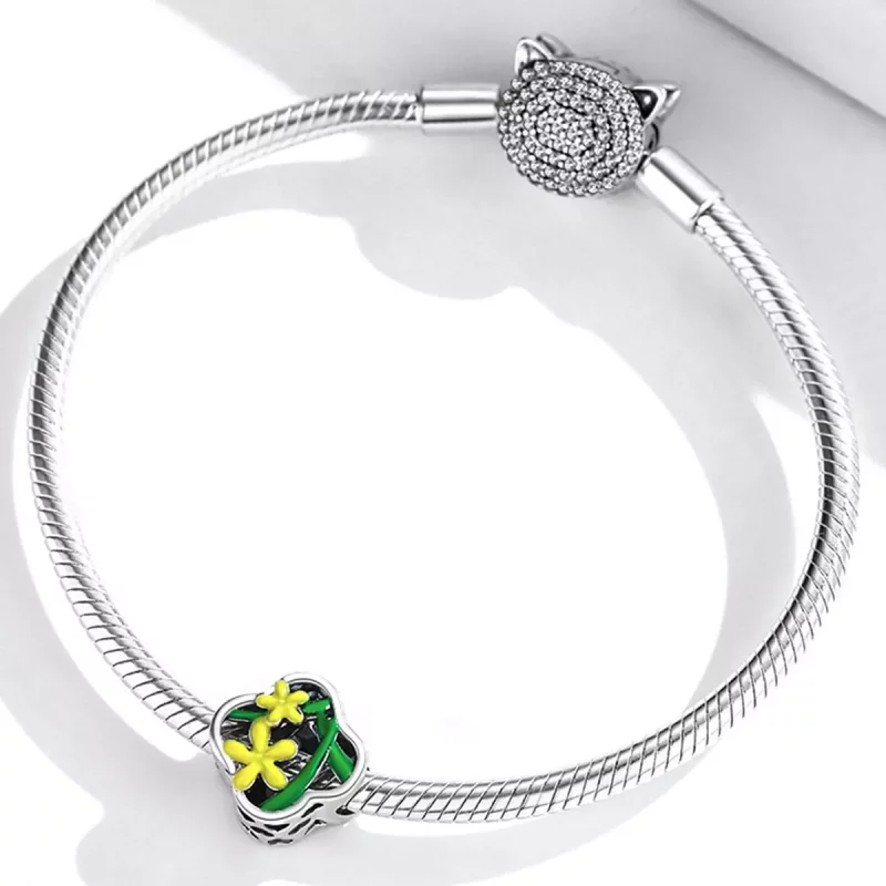(afbeelding voor) Pandora Style Delicate narcissen Bedel - SCC2021 - Bekijken 3