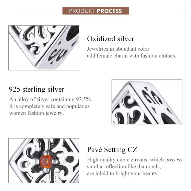 (afbeelding voor) Pandora Style Diamant Bedel - SCC1825 - Bekijken 7