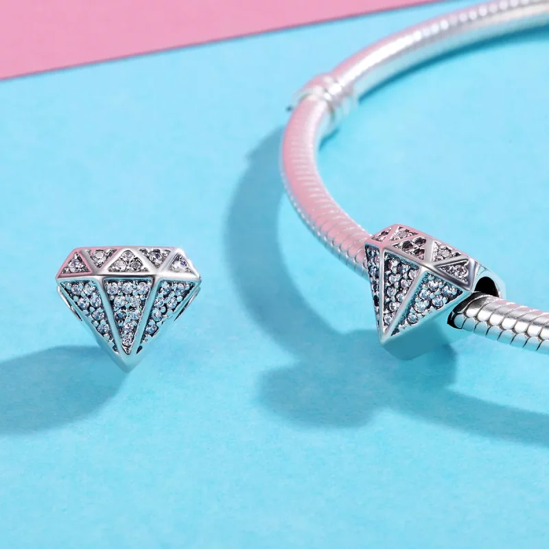 (afbeelding voor) Pandora Style Diamanten liefde Bedel - SCC397 - Bekijken 5