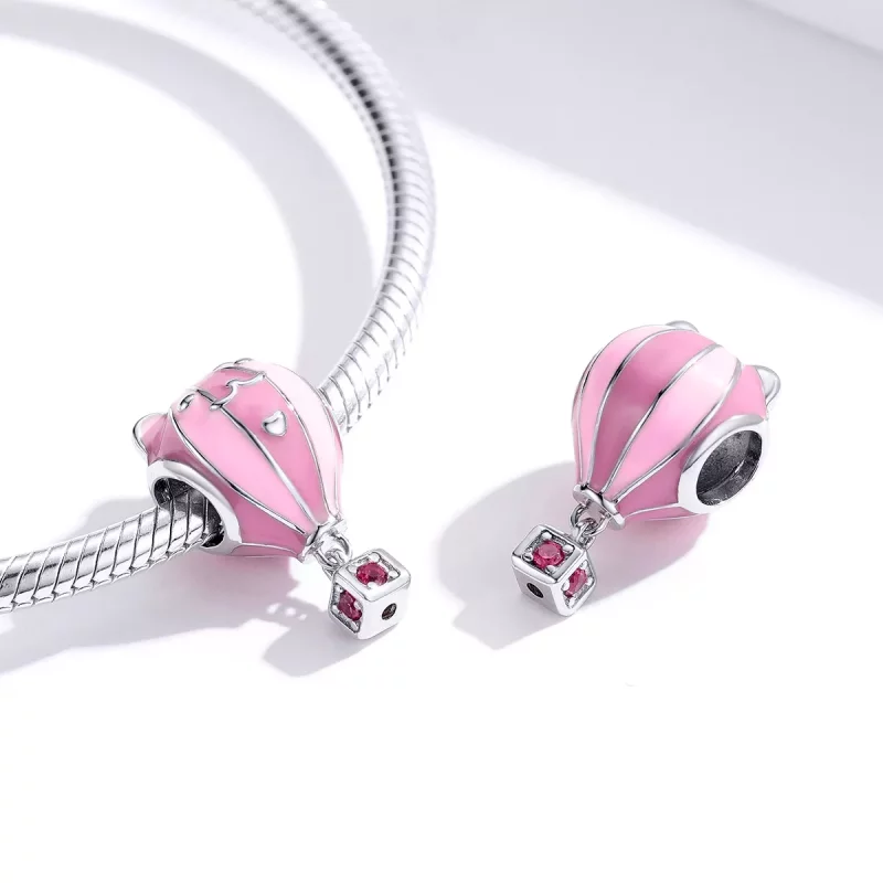 (afbeelding voor) Pandora Style Dieren Ballon Bedel - SCC1378 - Bekijken 2