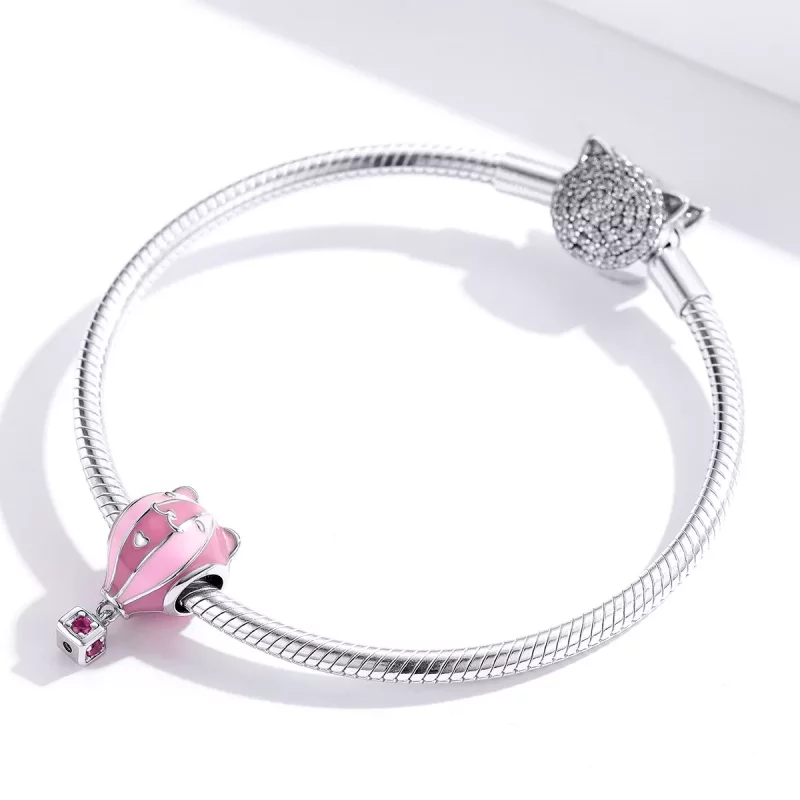 (afbeelding voor) Pandora Style Dieren Ballon Bedel - SCC1378 - Bekijken 4