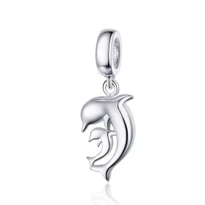 Pandora Style Dolfijn Hangende Bedel - SCC1206 (afbeelding voor) Pandora Style Dolfijn Hangende Bedel - SCC1206