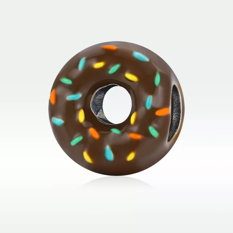 (afbeelding voor) Pandora Style Donut Bedel - SCC1820 - Bekijken 5