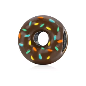 Pandora Style Donut Bedel - SCC1820 (afbeelding voor) Pandora Style Donut Bedel - SCC1820