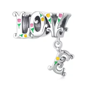 Pandora Style Driedimensionale letters Bedel - BSC518 (afbeelding voor) Pandora Style Driedimensionale letters Bedel - BSC518