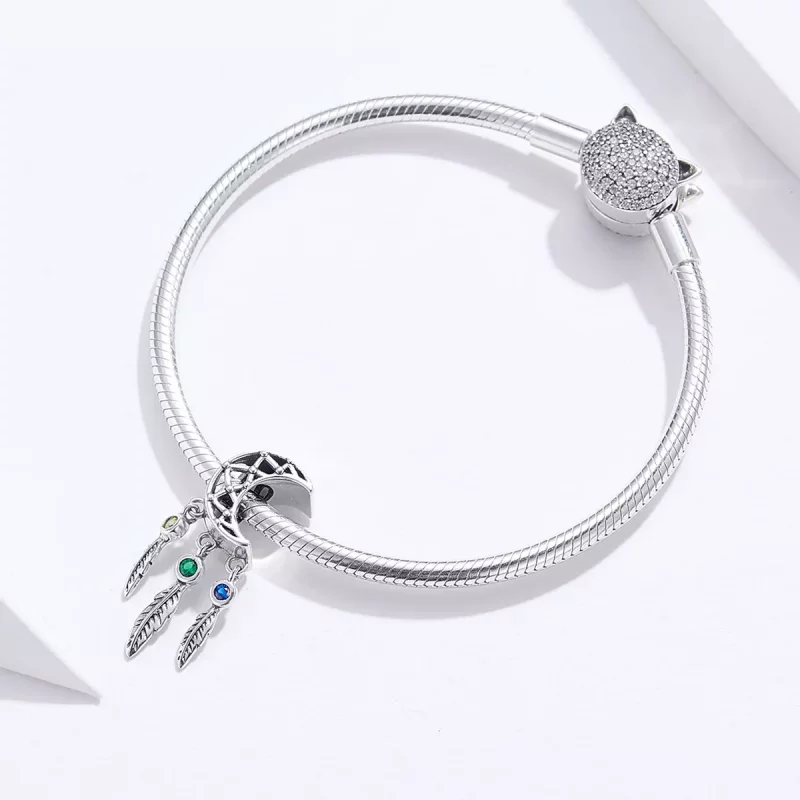 (afbeelding voor) Pandora Style Dromenvanger Hangende Bedel - SCC1232 - Bekijken 4
