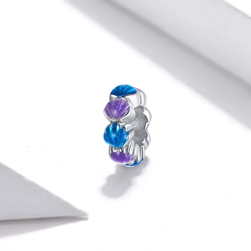(afbeelding voor) Pandora Style Droom Shell Spacer Bedel - BSC431 - Bekijken 2