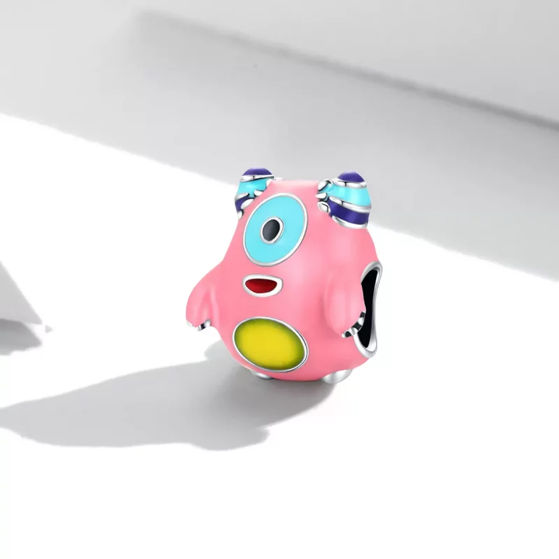 (afbeelding voor) Pandora Style Eenogig monster Bedel - SCC2057 - Bekijken 2