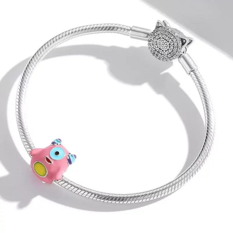 (afbeelding voor) Pandora Style Eenogig monster Bedel - SCC2057 - Bekijken 3