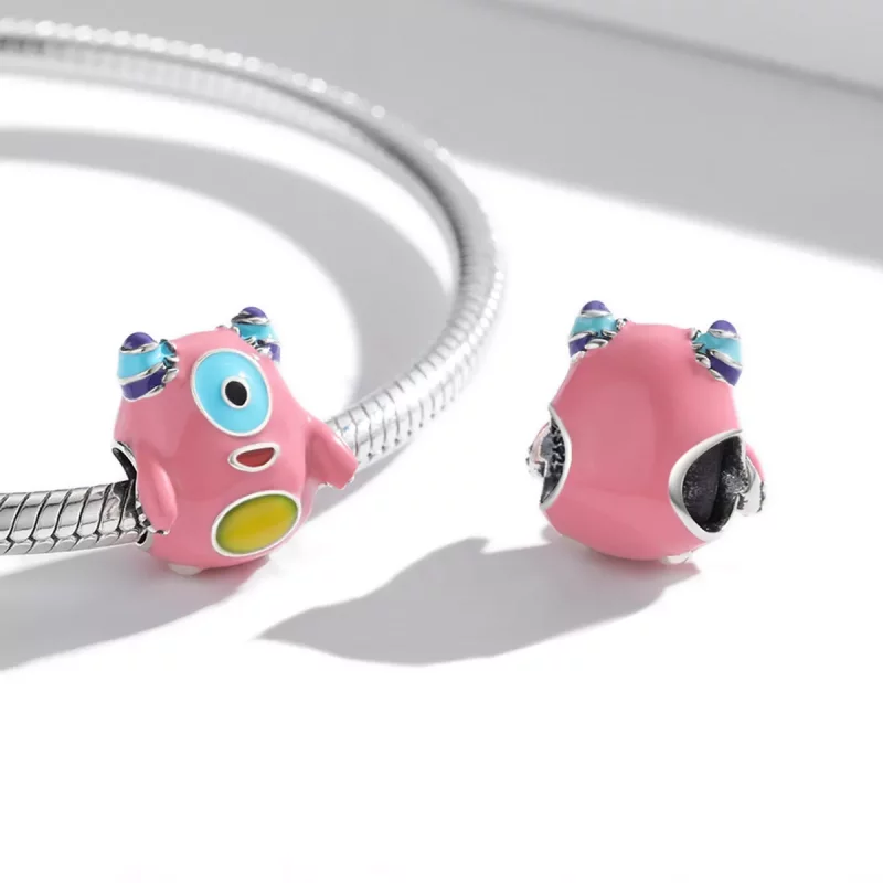 (afbeelding voor) Pandora Style Eenogig monster Bedel - SCC2057 - Bekijken 4