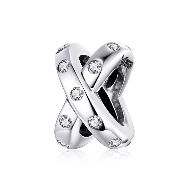 (afbeelding voor) Pandora Style Eenvoudige geometrie Bedel - SCC1515
