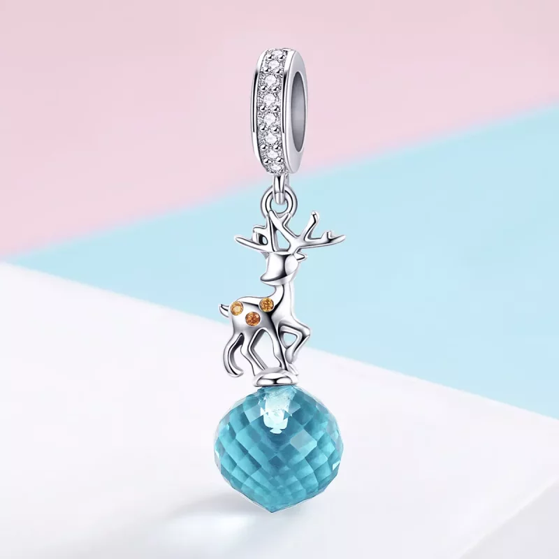 (afbeelding voor) Pandora Style elanden Hangende Bedel - SCC1010 - Bekijken 2