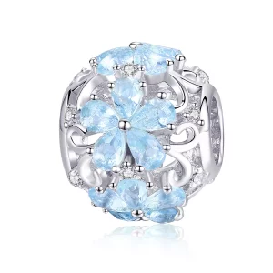 (afbeelding voor) Pandora Style Elegante sneeuwvlokken Bedel - SCC941