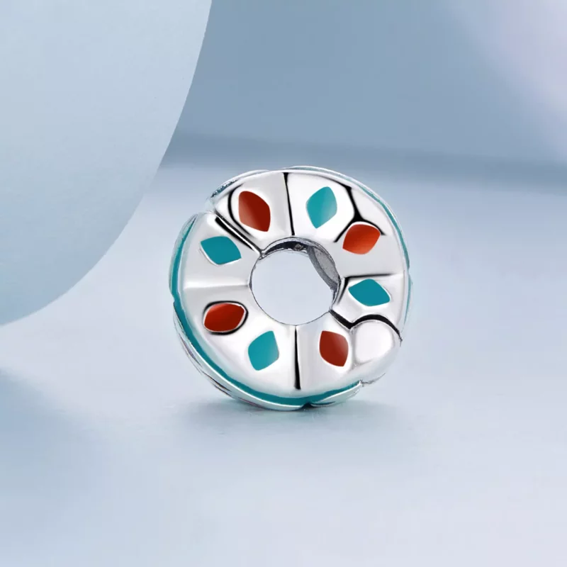 (afbeelding voor) Pandora Style Exotische gesp Bedel - BSC631 - Bekijken 3