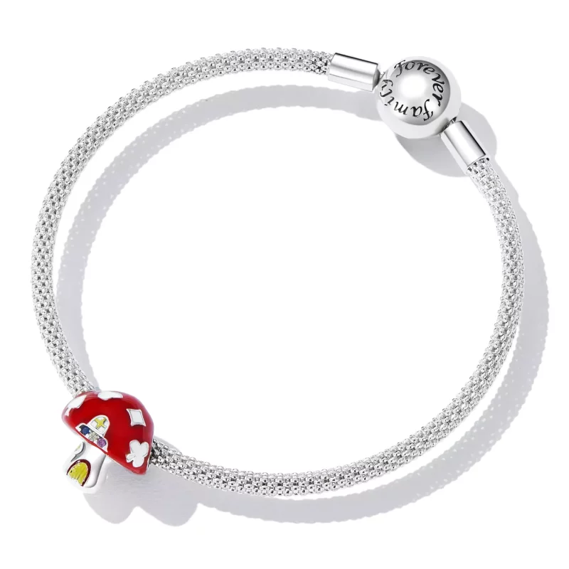 (afbeelding voor) Pandora Style Exquise Mushroom House Bedel - SCC2246 - Bekijken 5