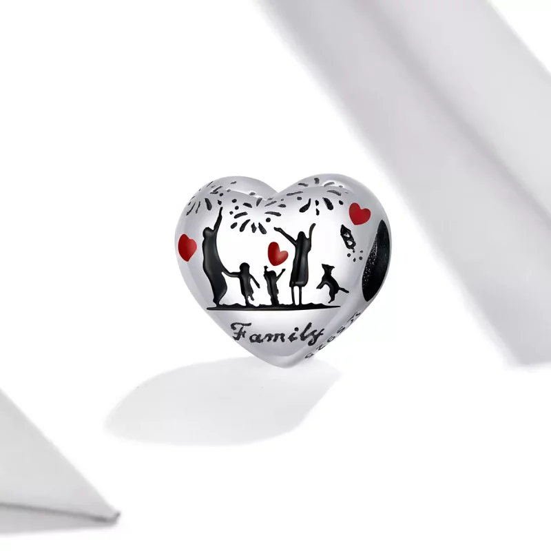 (afbeelding voor) Pandora Style Familie liefde Bedel - SCC1634 - Bekijken 2