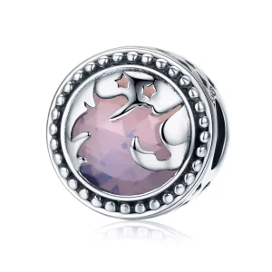 (afbeelding voor) Pandora Style Fantasie Eenhoorn Bedel - SCC377