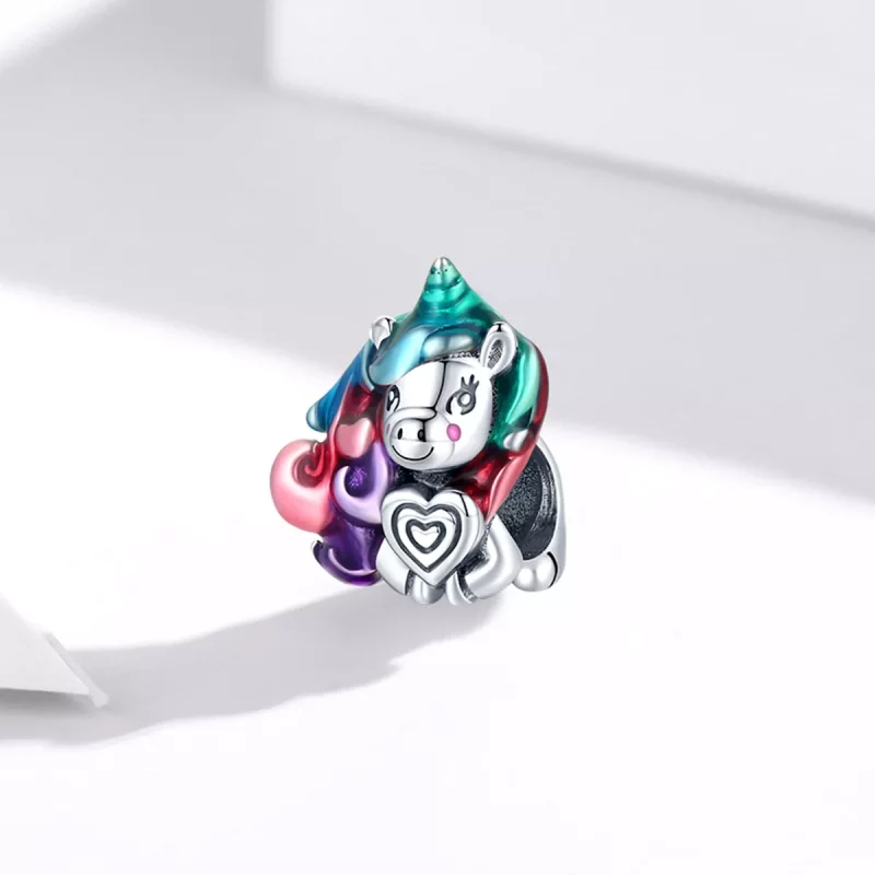 (afbeelding voor) Pandora Style Fantasie Pony Bedel - SCC1919 - Bekijken 2