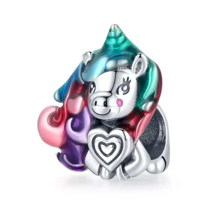 (afbeelding voor) Pandora Style Fantasie Pony Bedel - SCC1919