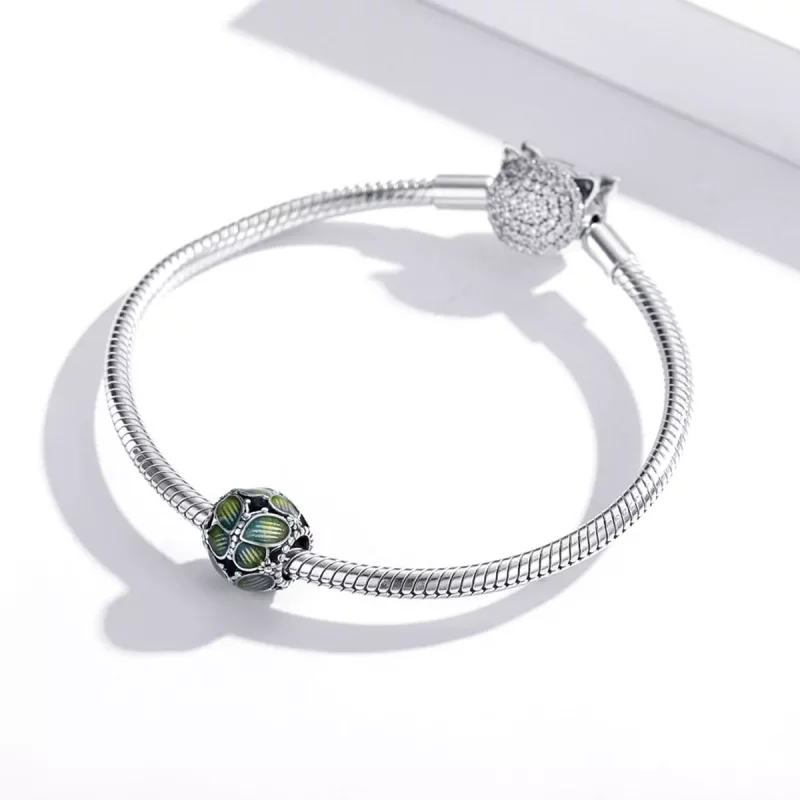 (afbeelding voor) Pandora Style Fantasievlinders Bedel - SCC1705 - Bekijken 3