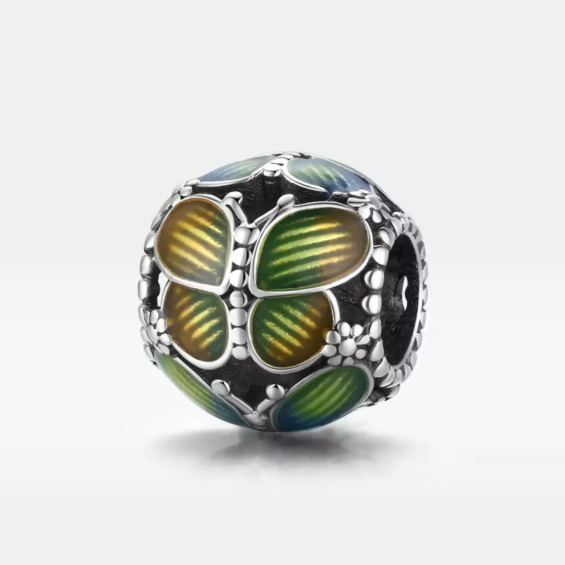 (afbeelding voor) Pandora Style Fantasievlinders Bedel - SCC1705 - Bekijken 5