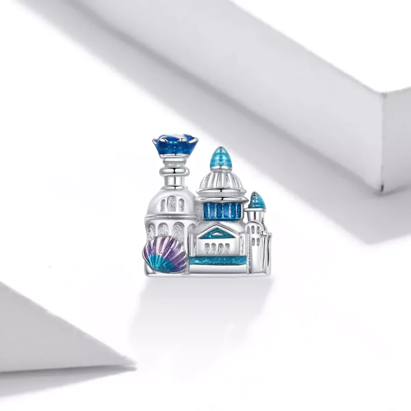 (afbeelding voor) Pandora Style Fantasy Kasteel Bedel - BSC432 - Bekijken 2