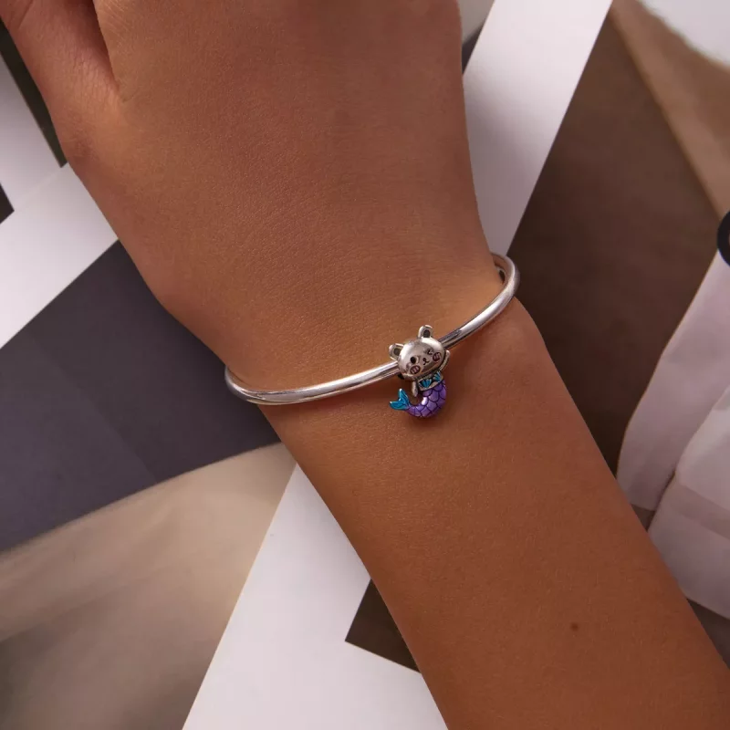(afbeelding voor) Pandora Style Fishtail Beer Bedel - SCC2132 - Bekijken 5