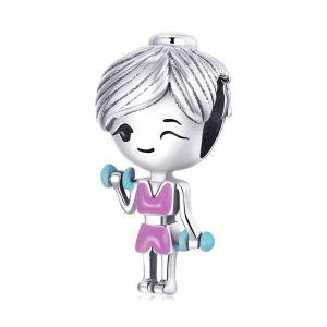 (afbeelding voor) Pandora Style Fitness Meisje Bedel - BSC488