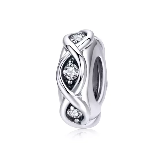 (afbeelding voor) Pandora Style fonkelen Spacer Bedel - SCC1153