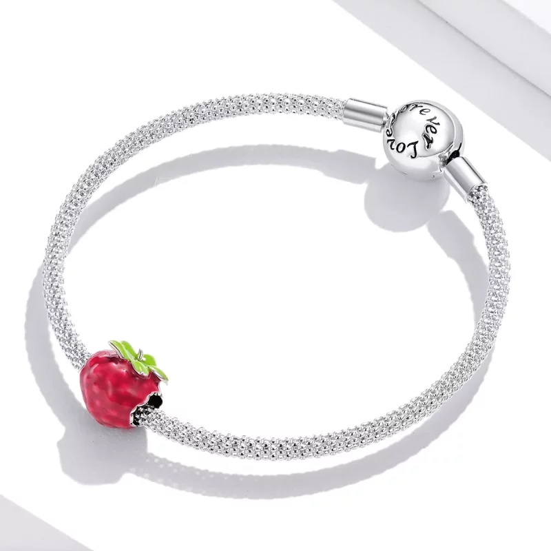 (afbeelding voor) Pandora Style Framboos Bedel - BSC487 - Bekijken 3