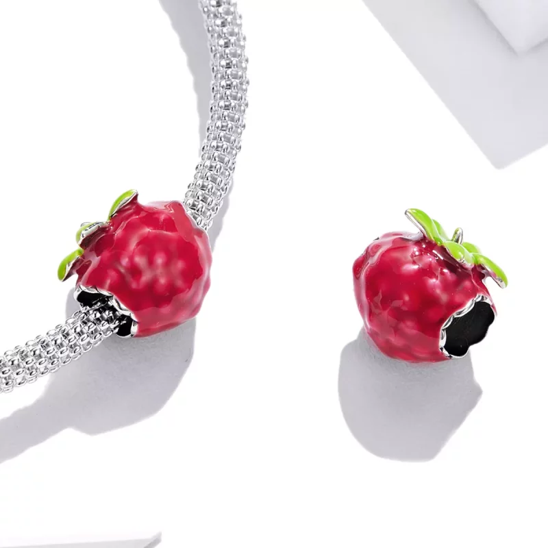 (afbeelding voor) Pandora Style Framboos Bedel - BSC487 - Bekijken 4