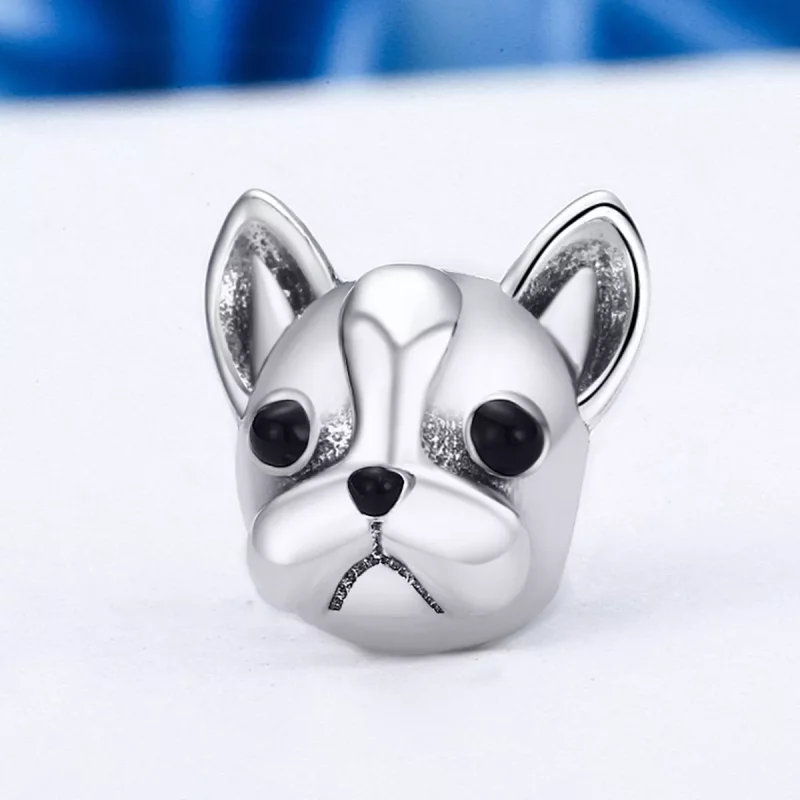 (afbeelding voor) Pandora Style Franse bulldog Bedel - SCC315 - Bekijken 3