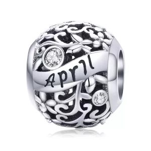 Pandora Style Geboortesteen april Bedel - SCC1385-4 (afbeelding voor) Pandora Style Geboortesteen april Bedel - SCC1385-4