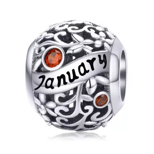 (afbeelding voor) Pandora Style Geboortesteen januari Bedel - SCC1385-1