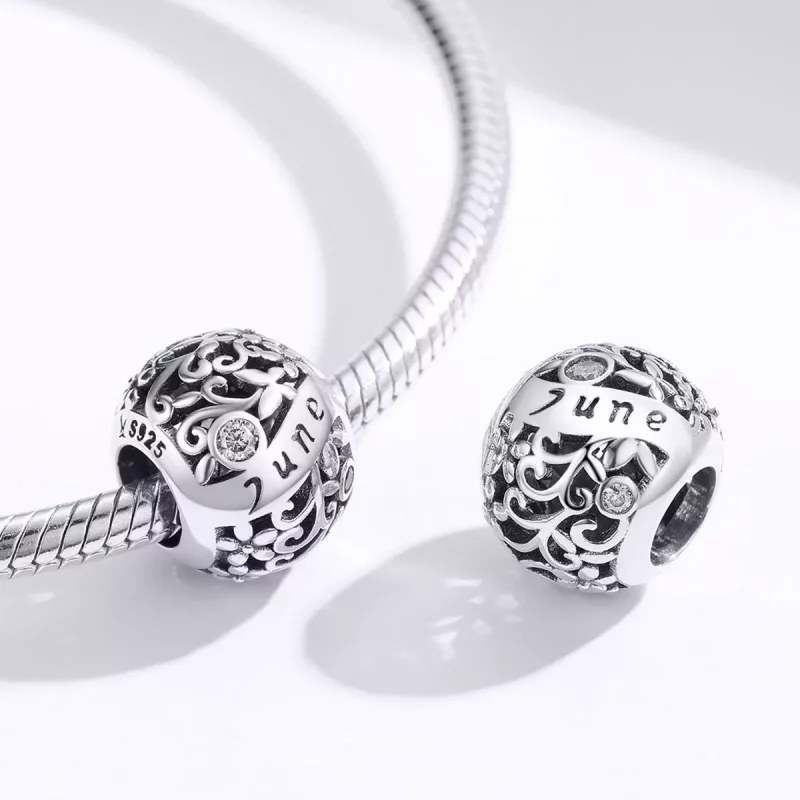 (afbeelding voor) Pandora Style Geboortesteen juni Bedel - SCC1385-6 - Bekijken 3