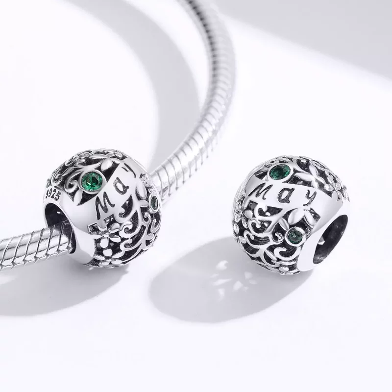 (afbeelding voor) Pandora Style Geboortesteen mei Bedel - SCC1385-5 - Bekijken 2