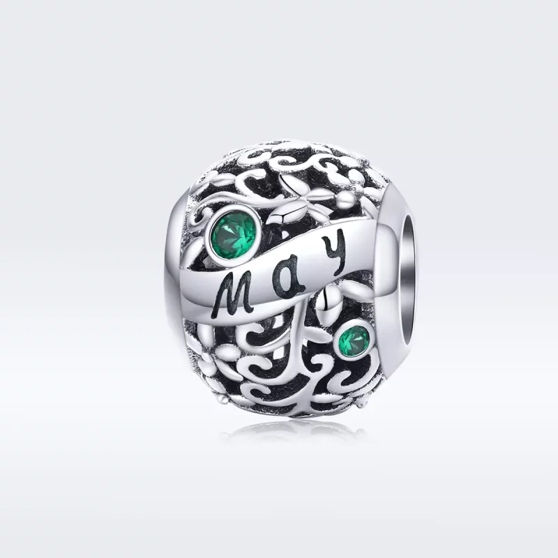 (afbeelding voor) Pandora Style Geboortesteen mei Bedel - SCC1385-5 - Bekijken 5