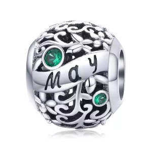 Pandora Style Geboortesteen mei Bedel - SCC1385-5 (afbeelding voor) Pandora Style Geboortesteen mei Bedel - SCC1385-5