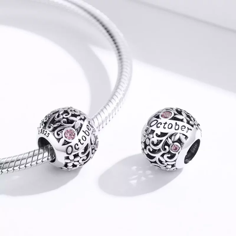 (afbeelding voor) Pandora Style Geboortesteen oktober Bedel - SCC1385-10 - Bekijken 3